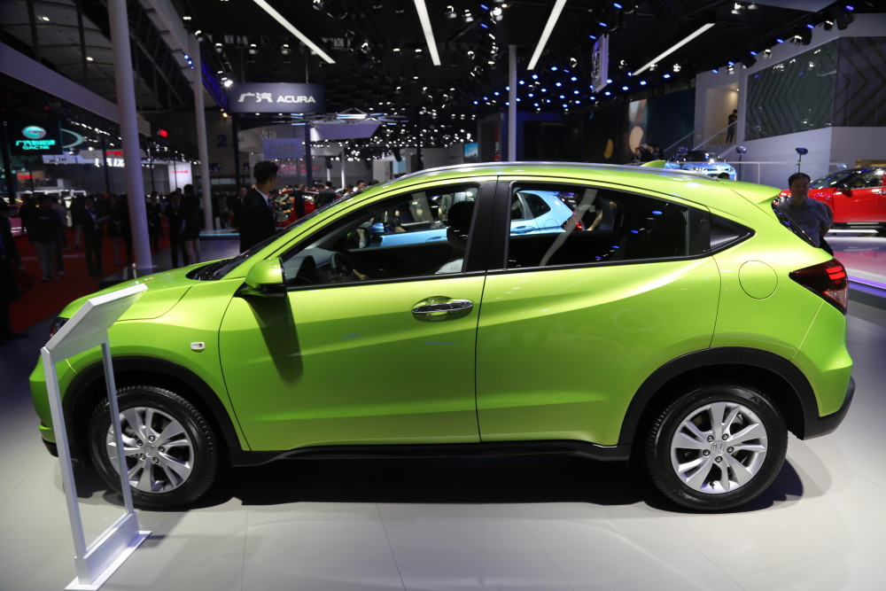 广汽本田缤智,15万级别都市suv,车展实拍!