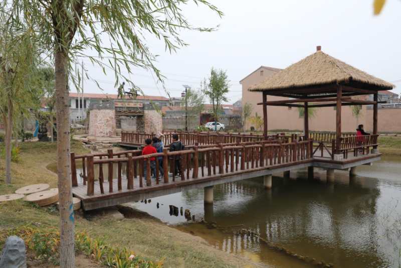 丰县张后屯村看革命老区的红色发展