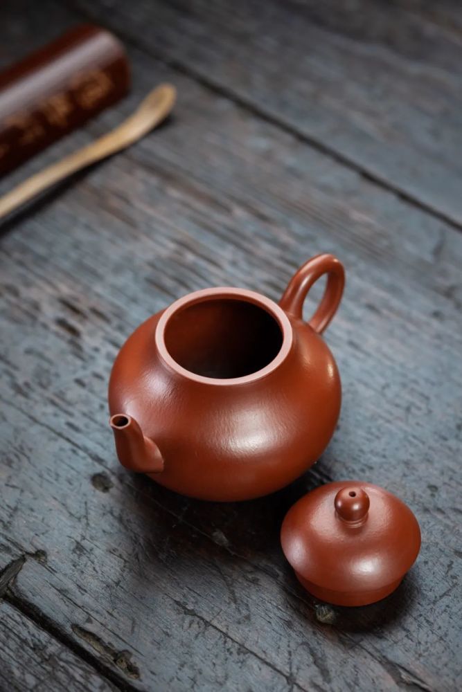 全手工·朱泥大红袍·梨形·180cc