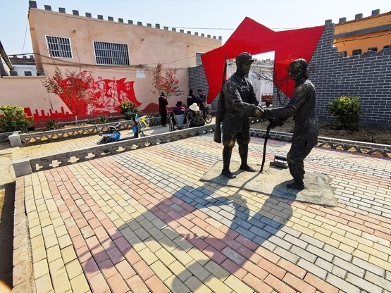 4月17日,记者来到枣庄市薛城区周营镇运河支队记忆馆,筹备组负责人孙