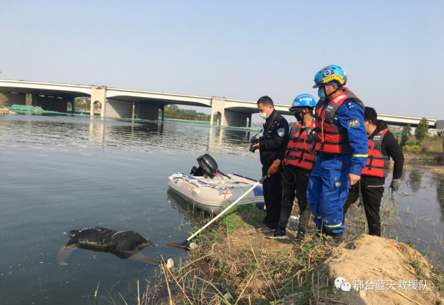 邢台七里河打捞出一具无名浮尸