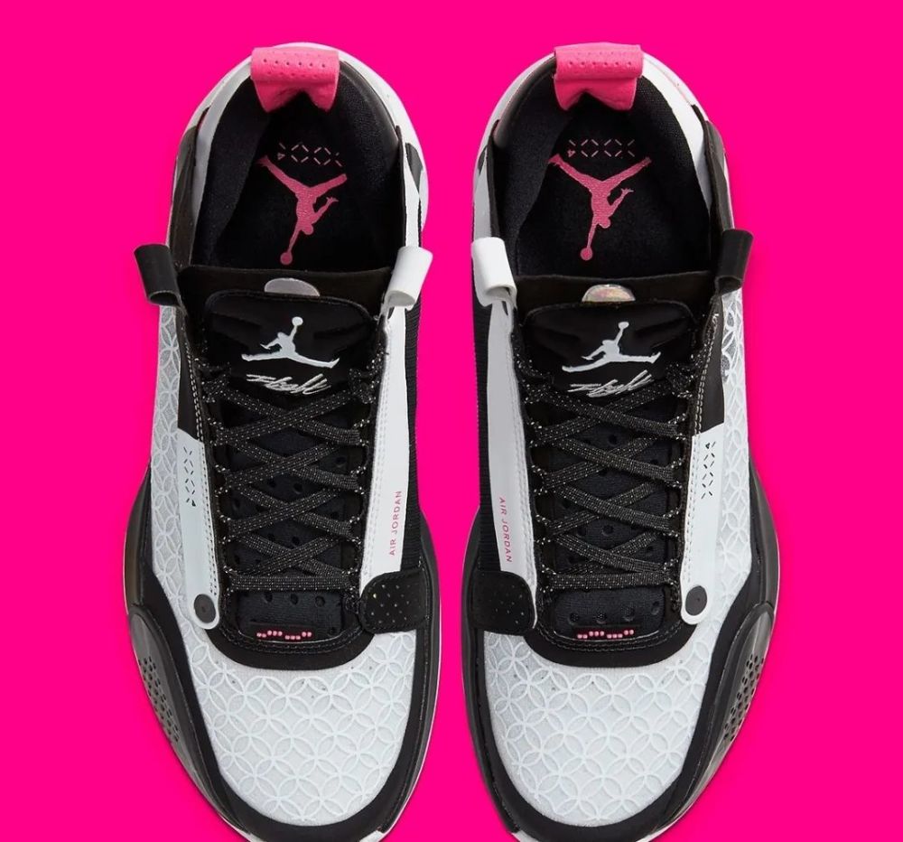 解析下这款aj34农历新年配色实物细节的赏析