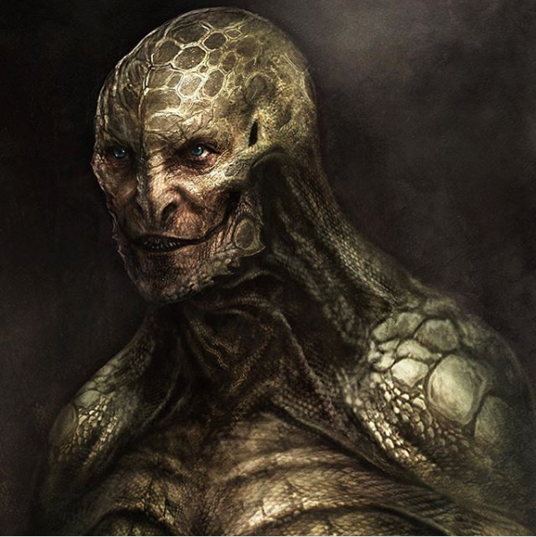出演反派蜥蜴博士,概念造型比原版还要可怕
