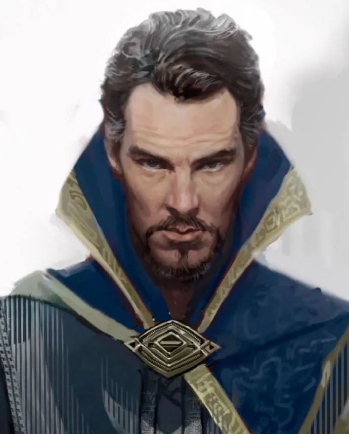 在衣服和斗篷上纹上了许多神秘符号,并且这身制服参考了苦行僧的打扮