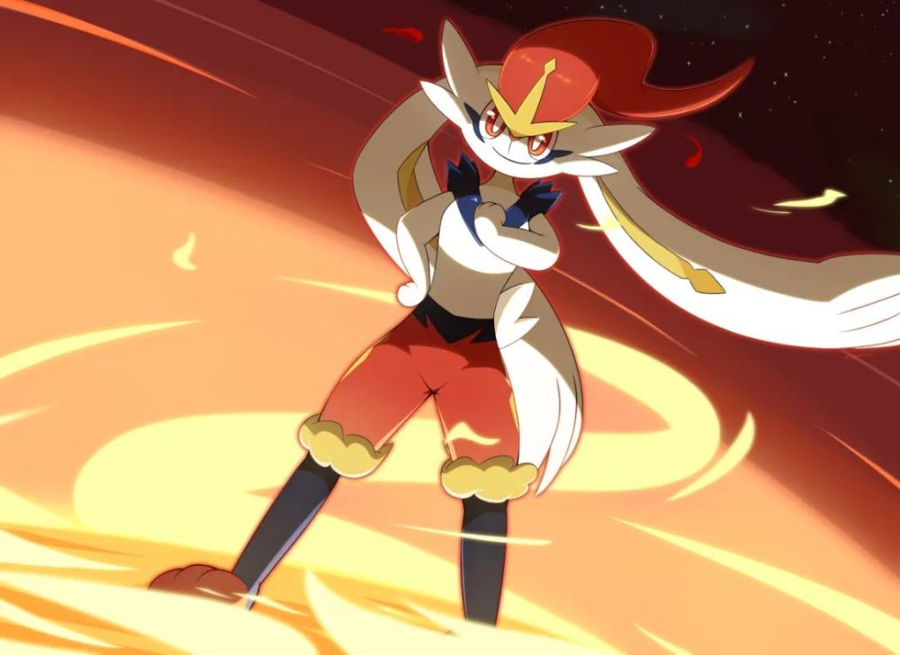 no.815 闪焰王牌 同人合集 最轻的御三家最终形态 只有33公斤