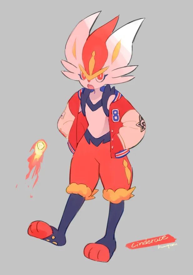 no.815 闪焰王牌 同人合集 最轻的御三家最终形态 只有33公斤