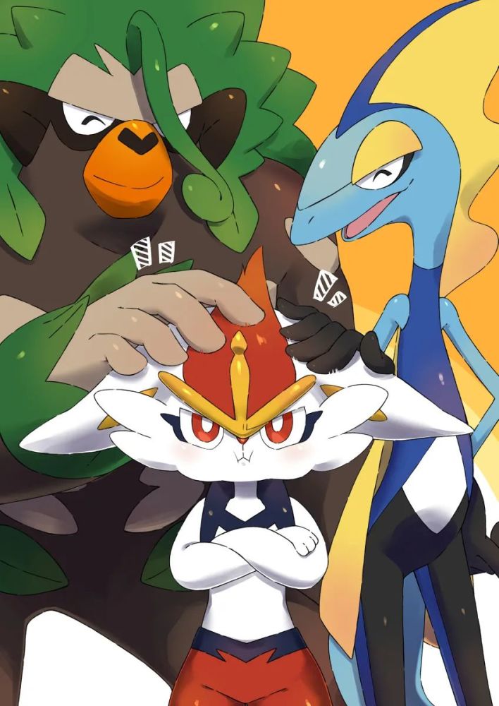 no.815 闪焰王牌 同人合集 最轻的御三家最终形态 只有33公斤