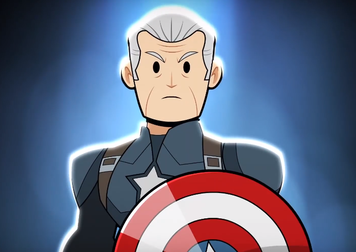 美国队长4王者归来老年美队为了替佩吉报仇重新拿起了盾牌