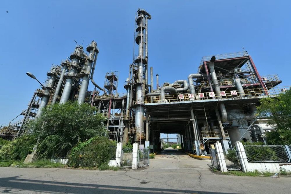 十一前开放东方化工厂变成了这样