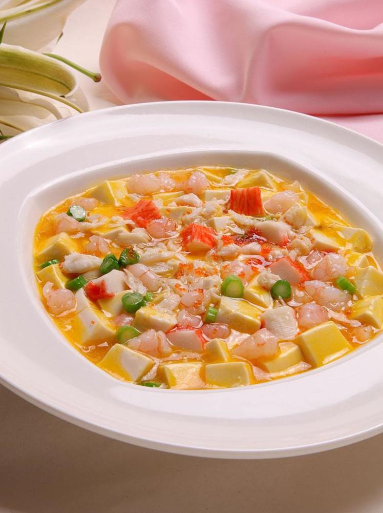 健康易消化节令佳品蟹粉豆腐了解一下