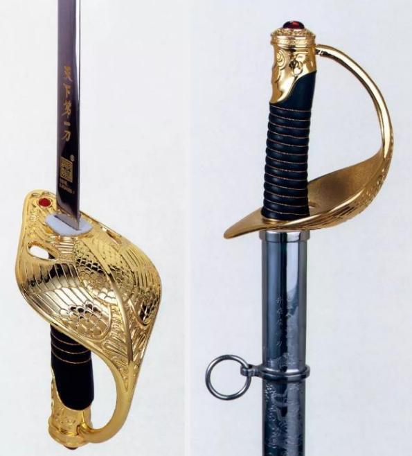 中国三军仪仗队指挥刀为何放着中国刀不用反而用的西洋刀