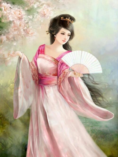 秦淮八艳之侠肝义胆李香君桃花绽放