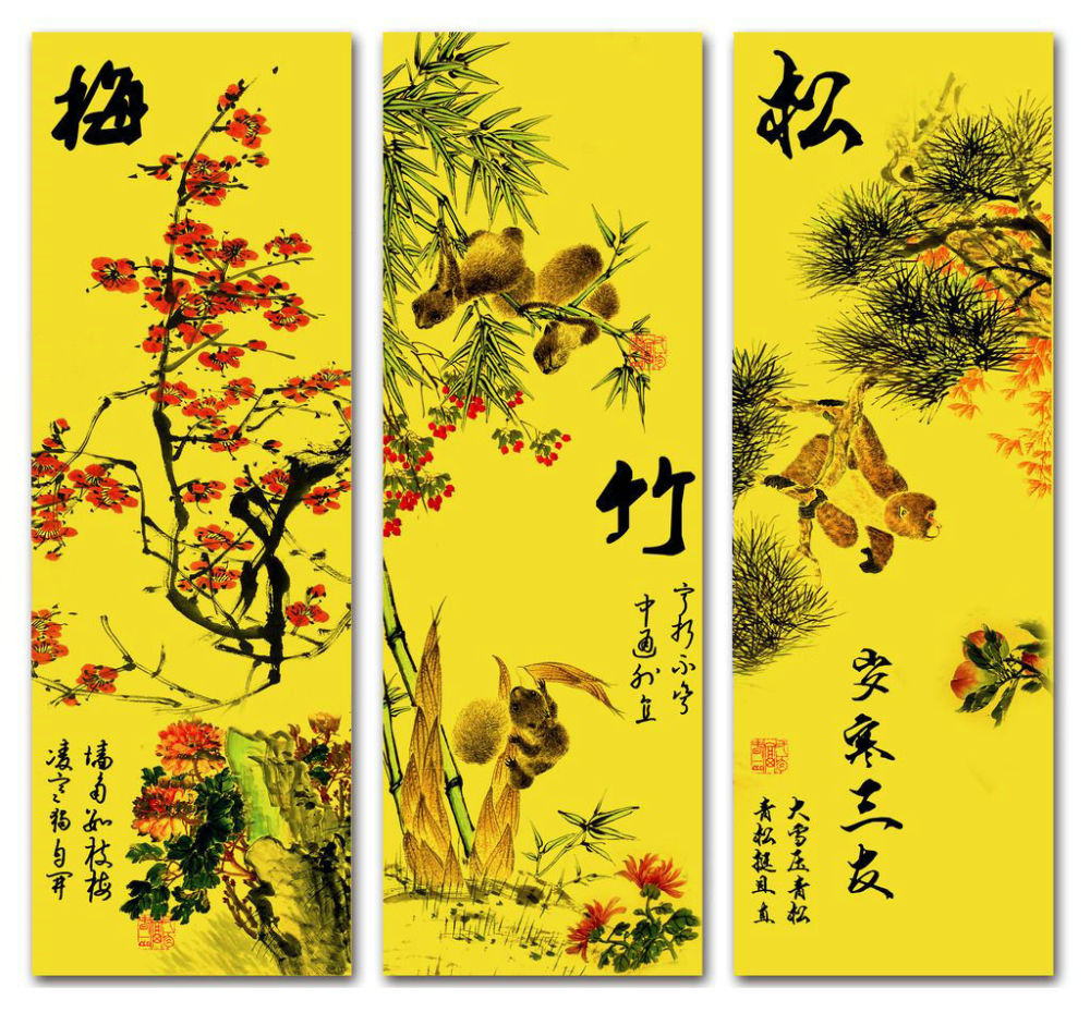 传统文化中花中四君子岁寒三友说的是什么