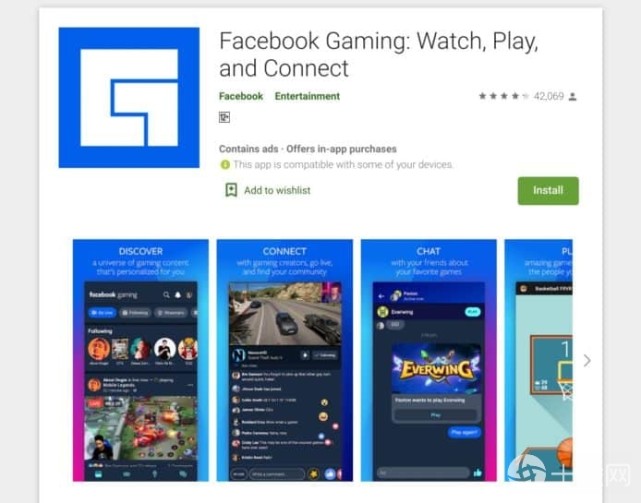 Facebook推电竞app尝试挑战twitch领导地位 Facebook Gaming Facebook Twitch Google Play