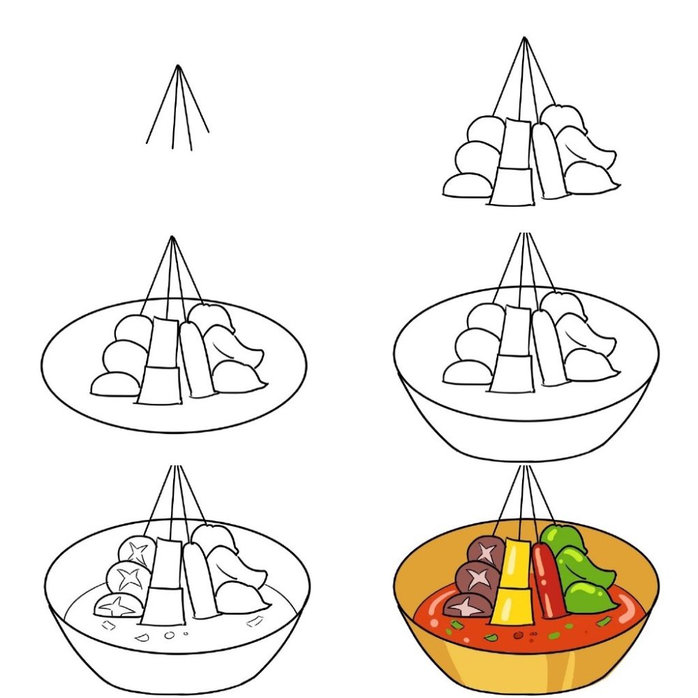深夜放毒&qq可爱的简笔画 你学到了吗_腾讯新闻