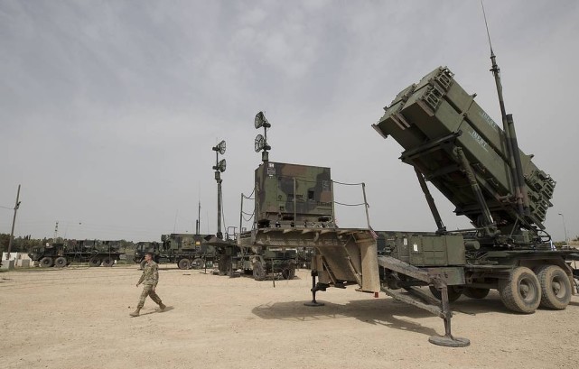 美国"爱国者"防空导弹系统资料图.