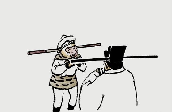 搞笑一刻:孙悟空穿越到古代发现自己的造型太另类了,一招完美入乡随俗