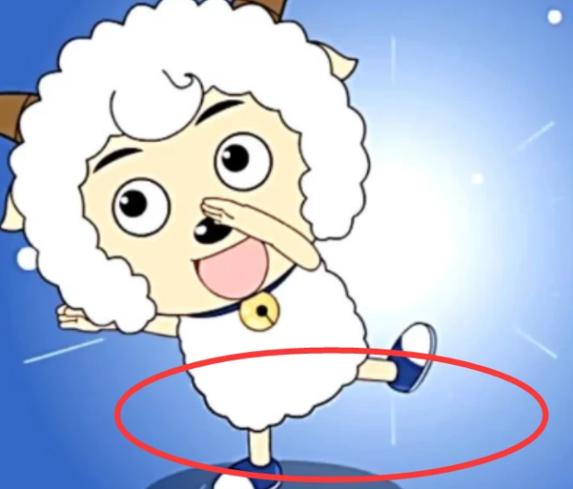 喜羊羊小羊们都有偶一双合脚的鞋子唯独懒羊羊光脚原因让人心疼