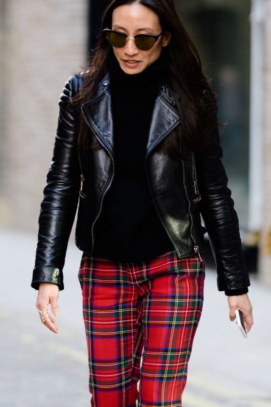 虽然皮衣拥有着几百万种穿法但今年最流行的还是这几种