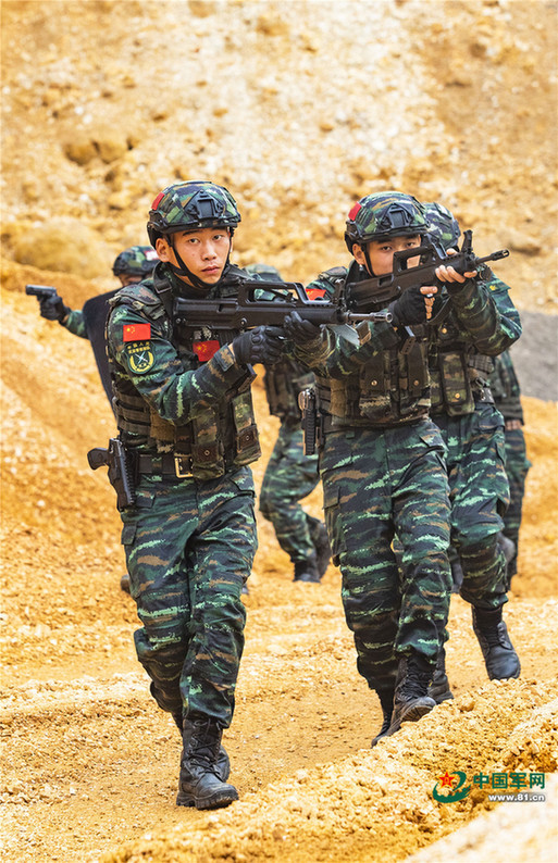 中国人民解放军特战队图片