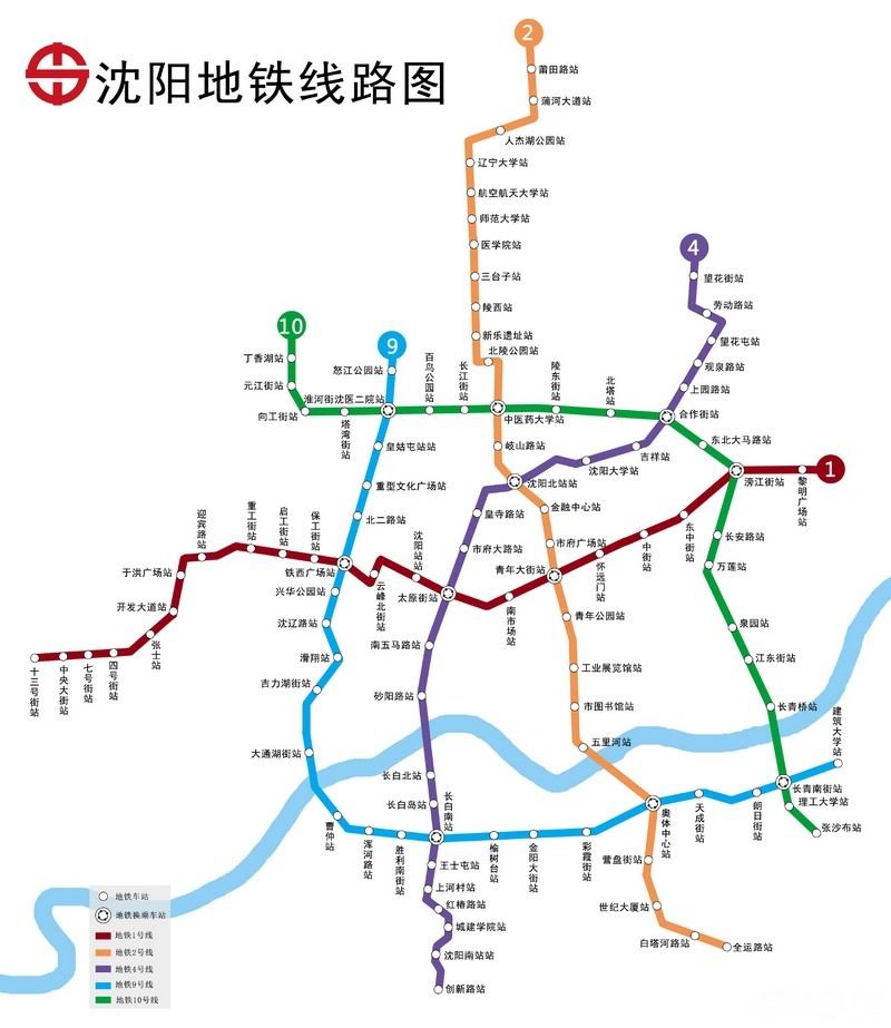 原本的10號線二期工程(即南段)線路全長22.8公里,設站16座.