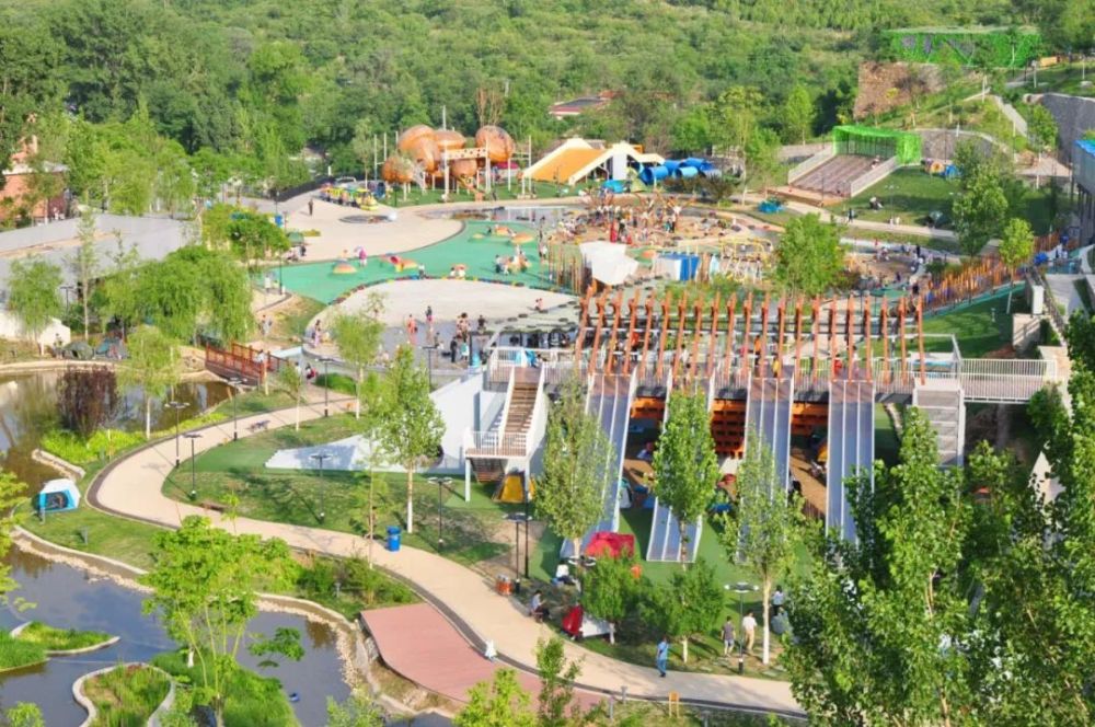 京郊的山谷里,藏着一个降服"神兽"的超大乐园!_腾讯新闻