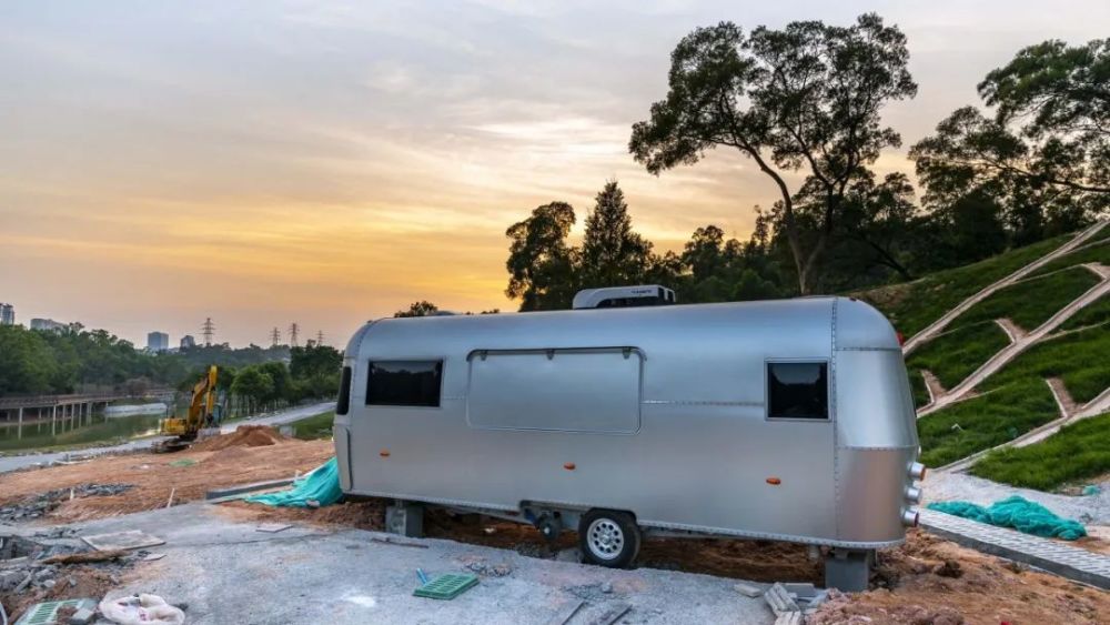 超长露营房车抢鲜入驻珠海这个大公园马上开放太帅了