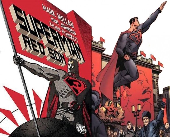 在这版的设定中,小超人并没有降落在美国的农村中,而是成长在前苏联