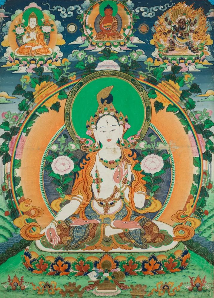 清华大学艺术博物馆藏其主要有三类:佛母,明妃和空行母佛母也称女菩萨