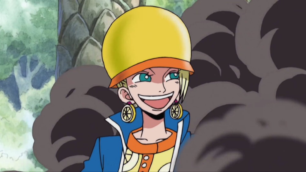 轻飘飘果实能力者 米琪塔轻飘飘果实能力者可以自由改变体重,从而对