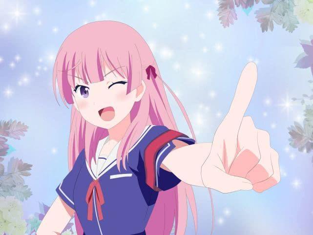 拥有一头粉色长发的可爱美少女,是锐太的未婚妻.
