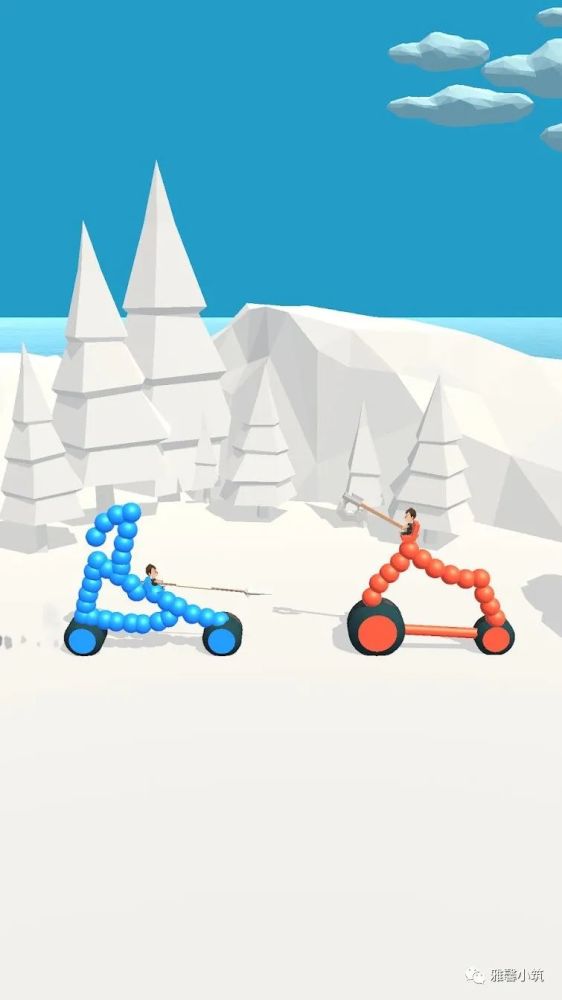 VOODOO推出超休闲新游《Draw joust》手绘战车冷冰对抗