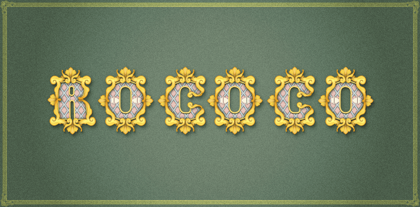 ai教程洛可可字效