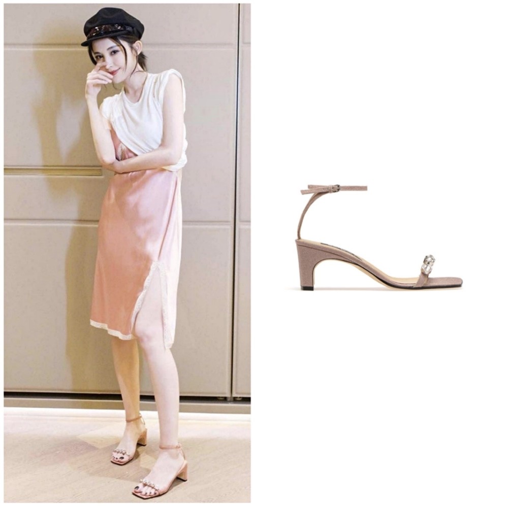 古力娜扎太会搭高跟鞋穿出无限精彩打造纤细长腿