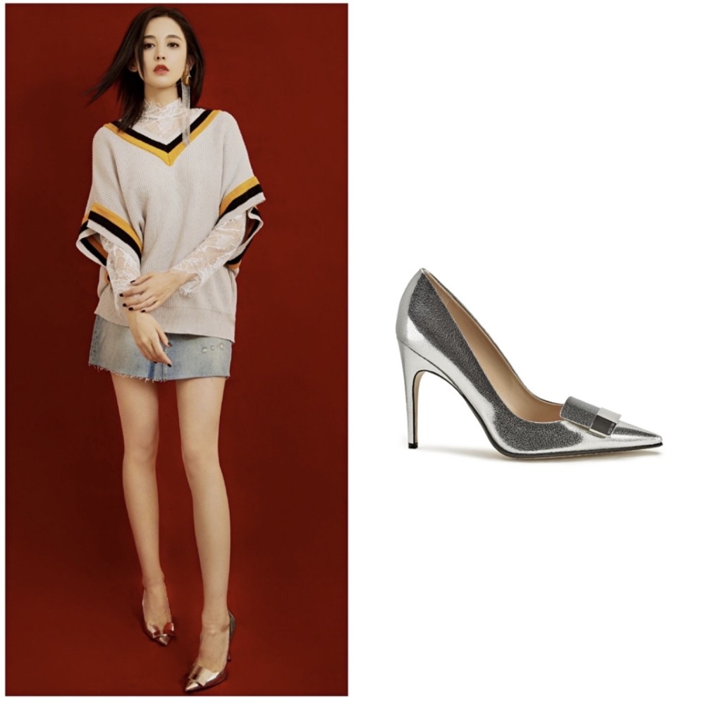 古力娜扎太会搭高跟鞋穿出无限精彩打造纤细长腿