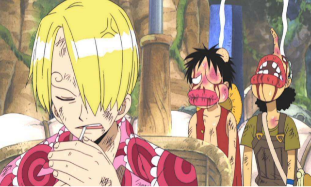 娜美表扬乔巴医术出众时,这二人居然大惊失色,小贼猫疑惑道既然如此