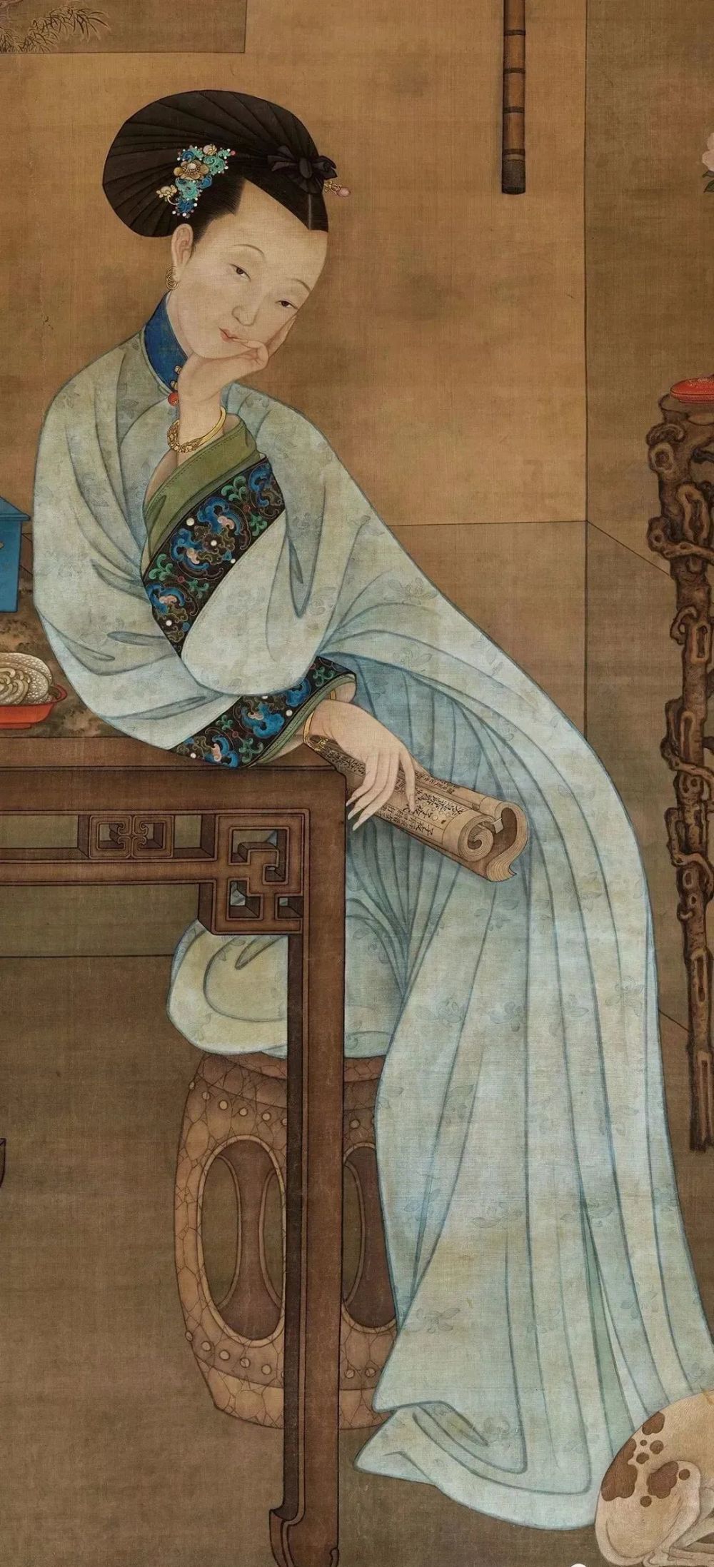 千里江山图|中国古画里的“细节控”，带孩子看一百遍都不够！