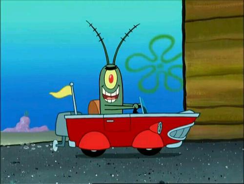 海绵宝宝:原来痞老板不是绿色的剑水蚤?脱下绿色外衣后,巨萌!