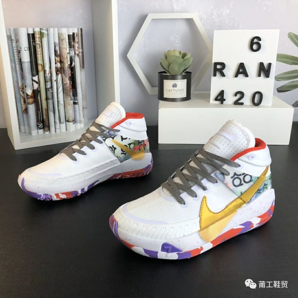 前掌双层zoom气垫这款配置什么水平耐克杜兰特kd13代篮球鞋开箱