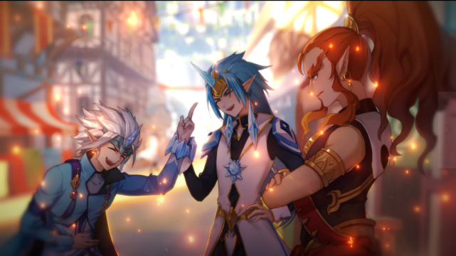 奥奇传说手游官方完整版pv首曝五王cp升级再续奥奇之旅