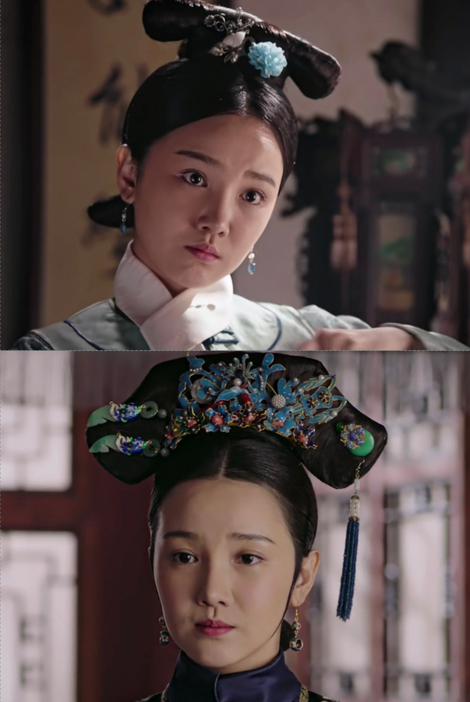 盘点《如懿传》中侍女小巧素净头饰