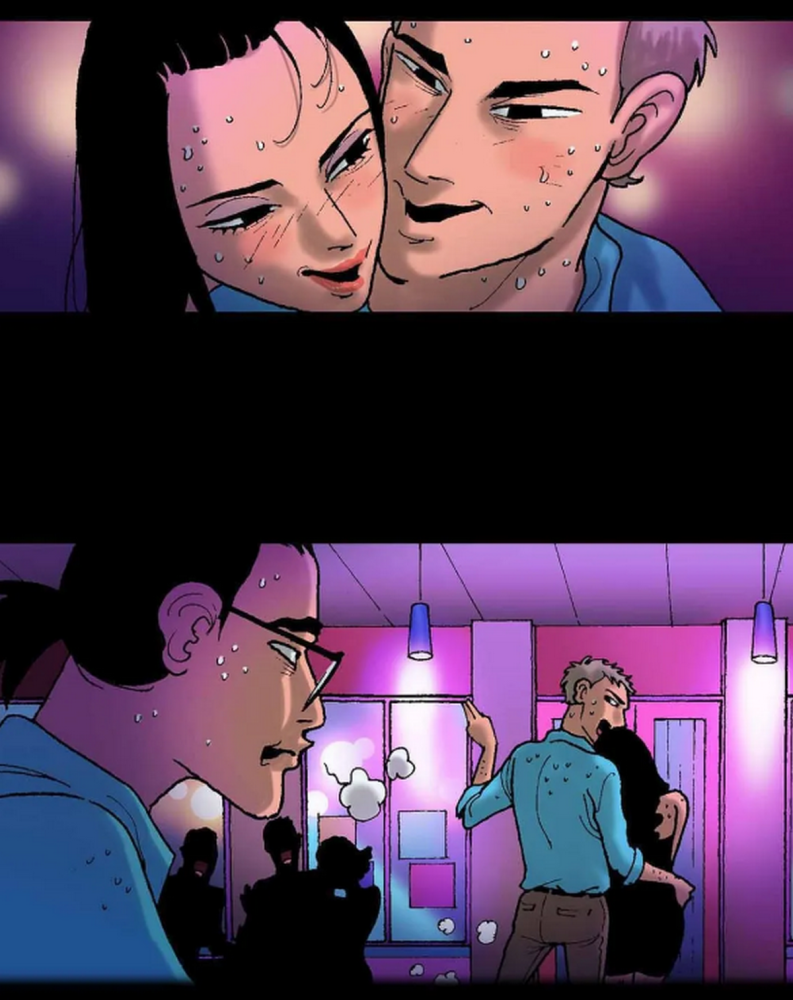 无声漫画男孩们遇到心仪的女孩却不知道都是同一个人