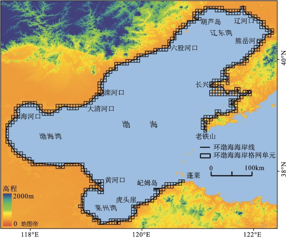 大连渤海湾地图全图图片