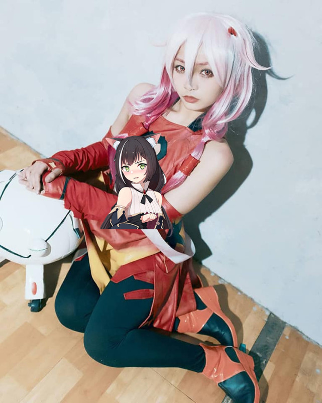 罪恶王冠楪祈高颜值cos让人误以为真