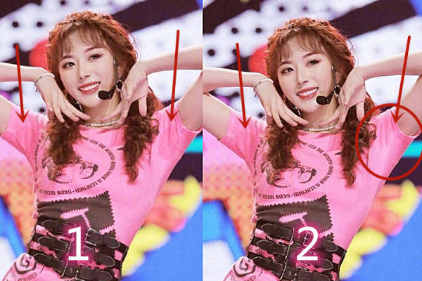 孔雪儿跳舞腋下出汗修图师为她重新编辑两次这届网友好严格