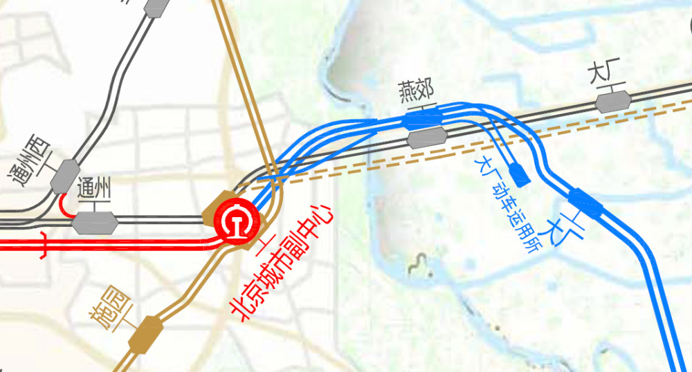 京唐城际铁路2022年城际铁路联络线二期2024年建成通车