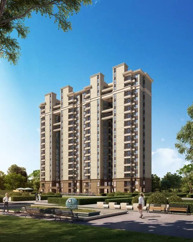 今天金山一动迁安置房主体结构顺利封顶预计交付时间是