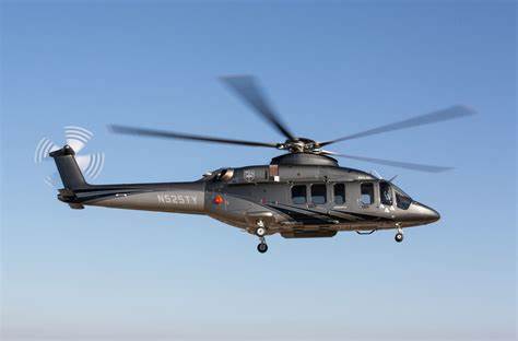 贝尔525直升机完成噪声飞行测试
