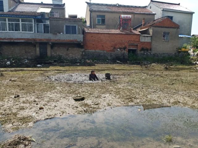 事发常州:六旬老人下河摸田螺,陷入淤泥中