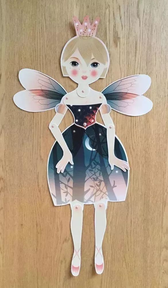 幼儿园手工简单做提线纸偶